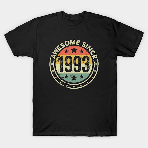 Awesome Since 1993 - 30th Birthday T-Shirt by EasyTeezy